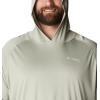 imageColumbia Mens PFG Terminal Tackle HoodieSafariCool Green Logo