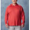 imageColumbia Mens PFG Terminal Tackle HoodieSunset RedCollegiate Navy Logo