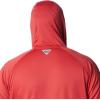 imageColumbia Mens PFG Terminal Tackle HoodieSunset RedCollegiate Navy Logo