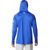 imageColumbia Mens PFG Terminal Tackle HoodieTanzaniteWhite Logo