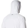 imageColumbia Mens PFG Terminal Tackle HoodieWhiteRed Spark Logo