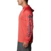Sunset Red/Collegiate Navy Logo