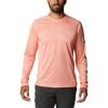 imageColumbia Mens Fork Stream Heather Long Sleeve ShirtCoral Reef Heather