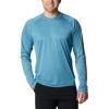 imageColumbia Mens Fork Stream Heather Long Sleeve ShirtDeep Marine Heather