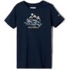 imageColumbia Girls Mission Lake Short Sleeve Graphic ShirtCollegiate NavyWeaving Waterscape