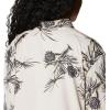 imageColumbia Womens Silver Ridge Utility Patterned Long Sleeve ShirtDark Stone Pinecones