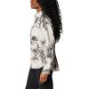 imageColumbia Womens Silver Ridge Utility Patterned Long Sleeve ShirtDark Stone Pinecones