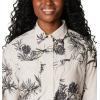 imageColumbia Womens Silver Ridge Utility Patterned Long Sleeve ShirtDark Stone Pinecones