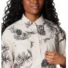 imageColumbia Womens Silver Ridge Utility Patterned Long Sleeve ShirtDark Stone Pinecones
