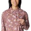 imageColumbia Womens Silver Ridge Utility Patterned Long Sleeve ShirtFig Tiger Lilies
