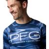imageColumbia Mens Super Terminal Tackle Vent Long SleeveCollegiate Navy Obsidian
