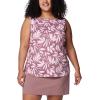 imageColumbia Womens Columbia Womens Chill River Tank Top Moisture Wicking Sun ProtectionFig Areca