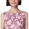 imageColumbia Womens Columbia Womens Chill River Tank Top Moisture Wicking Sun ProtectionFig Areca