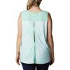 imageColumbia Womens Columbia Womens Chill River Tank Top Moisture Wicking Sun ProtectionMint CaySunburst Print