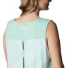imageColumbia Womens Columbia Womens Chill River Tank Top Moisture Wicking Sun ProtectionMint CaySunburst Print