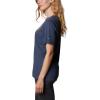 imageColumbia Womens Bluebird Day Relaxed V NeckNocturnal HeatherHey There