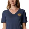 imageColumbia Womens Bluebird Day Relaxed V NeckNocturnal HeatherHey There