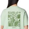 imageColumbia Womens North Cascades Graphic Short Sleeve TeeSage LeafSimple Gorge