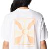 imageColumbia Womens North Cascades Graphic Short Sleeve TeeWhiteWavy Rays