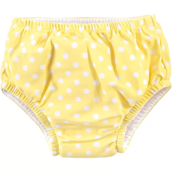 Hudson Baby Unisex Baby Swim Diapers, Pink Lemons, 12-18 Months