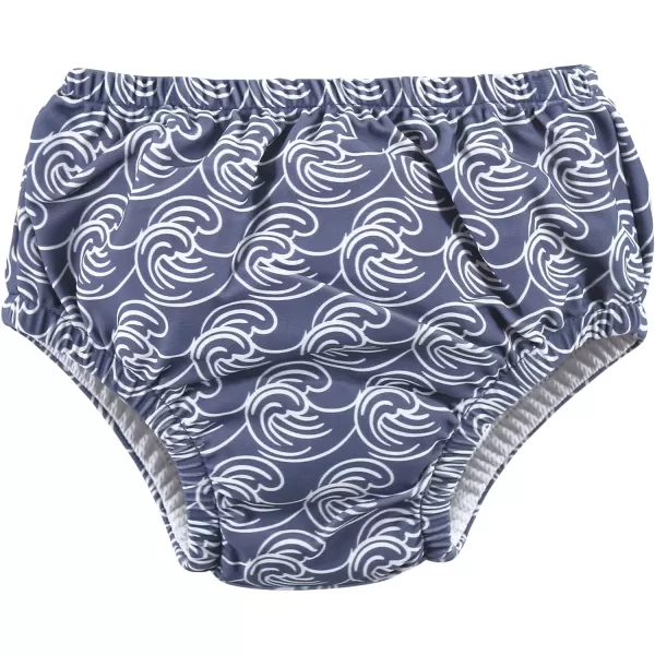 Hudson Baby Unisex Baby Swim Diapers, Pink Lemons, 12-18 Months