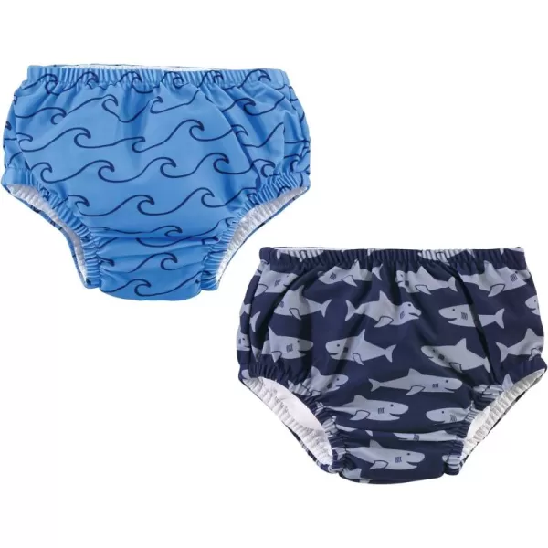 Hudson Baby Unisex Baby Swim Diapers, Pink Lemons, 12-18 Months