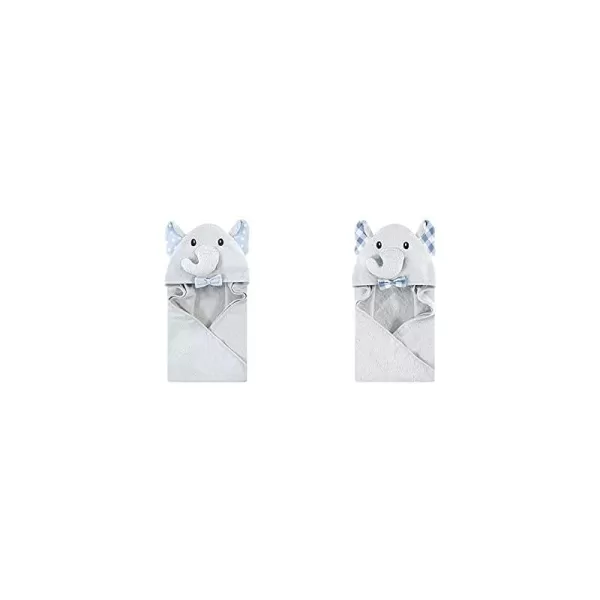 White Dots Gray Elephant Gingham Elephant One Size