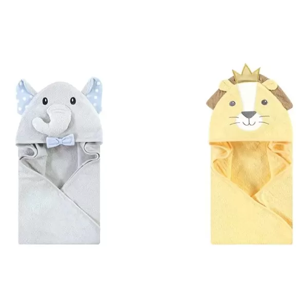 White Dots Gray Elephant King Lion One Size