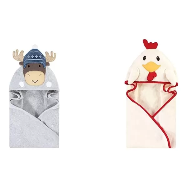 Winter Moose Rooster One Size