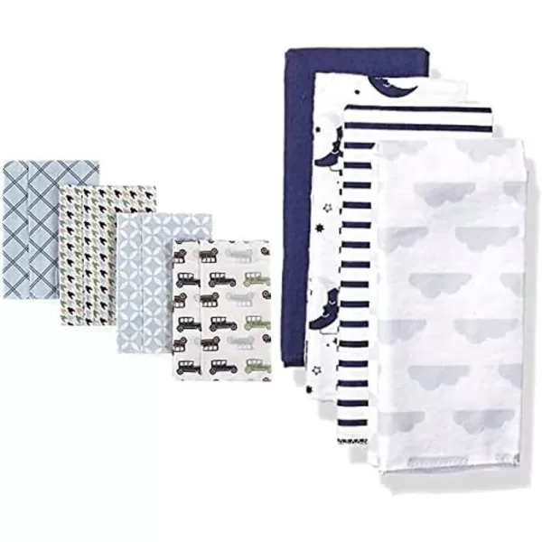 Blue Cars Moon One Size