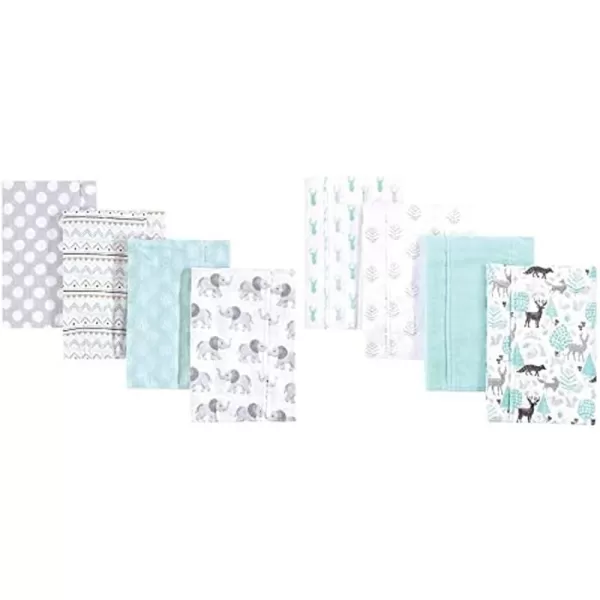 Gray Elephant Linocut Woodland Neutral One Size