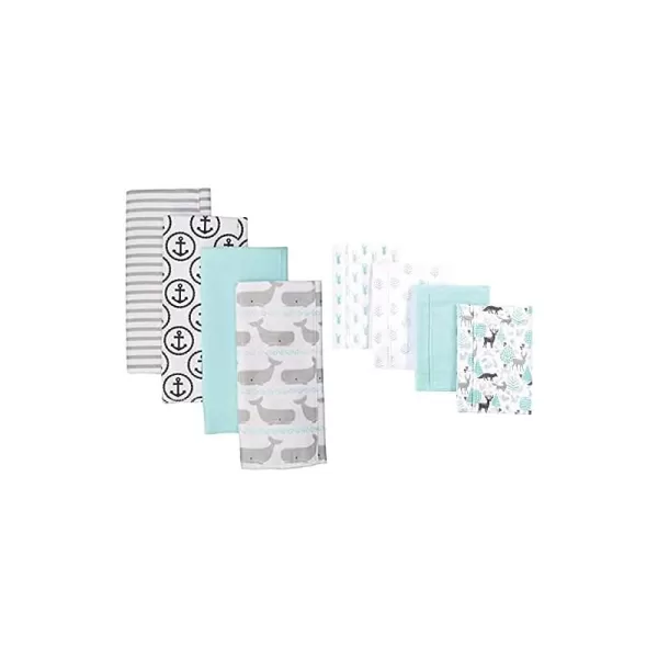 Gray Whale Linocut Woodland Neutral One Size