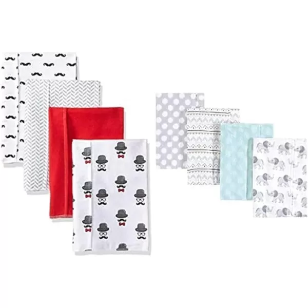 Mustache Hat Gray Elephant One Size