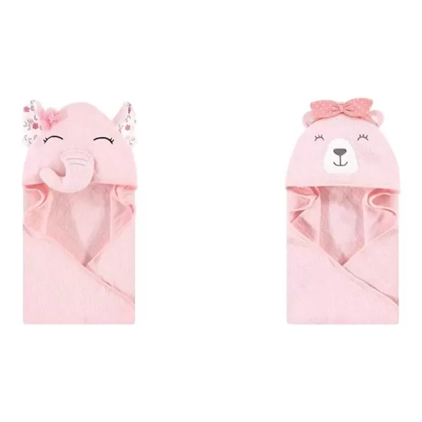 Floral Pretty Elephant Bear Girl One Size