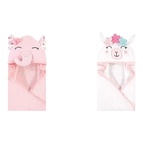 Floral Pretty Elephant Flower Llama One Size