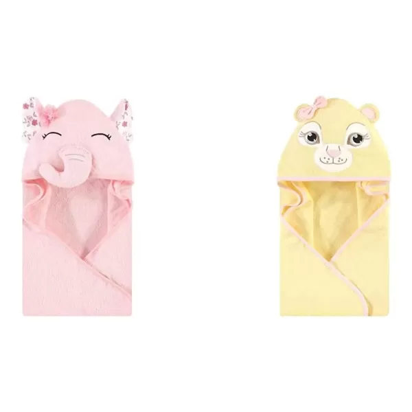 Floral Pretty Elephant Lion Girl One Size