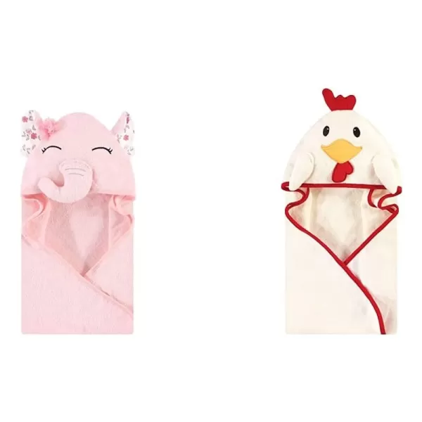 Floral Pretty Elephant Rooster One Size