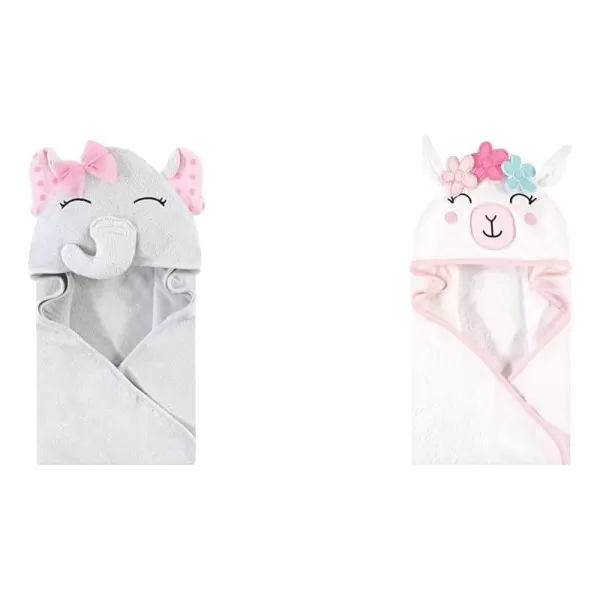 Pink Dots Pretty Elephant Flower Llama One Size