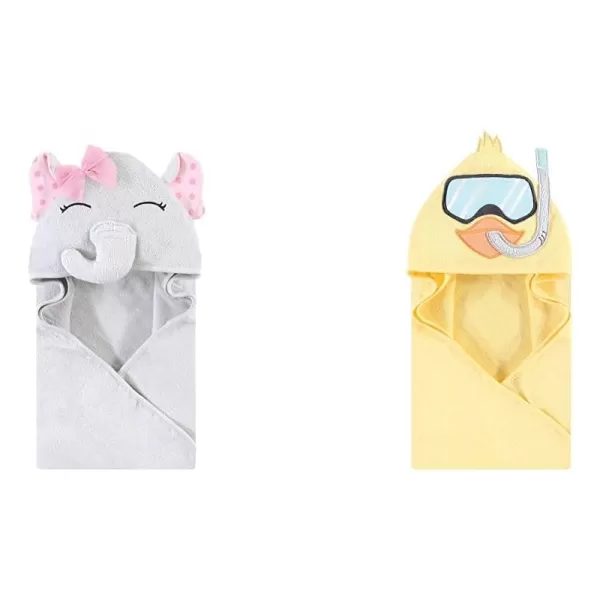 Pink Dots Pretty Elephant Scuba Duck One Size