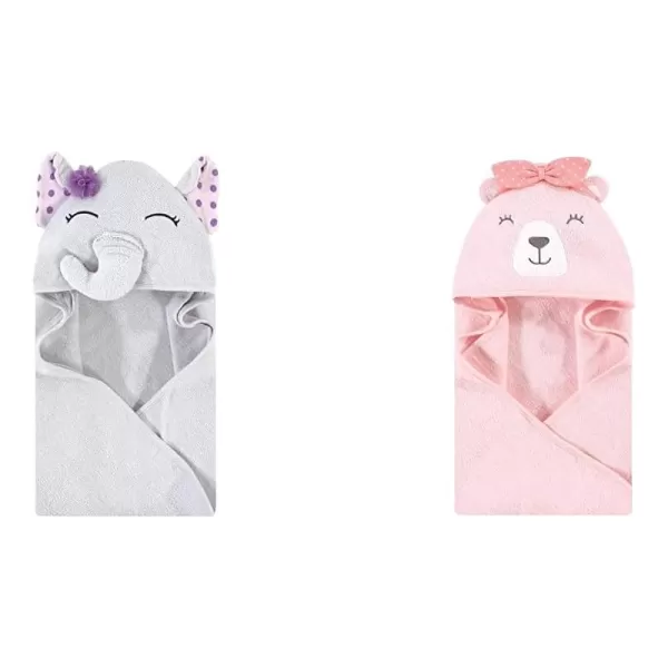 Purple Dots Pretty Elephant Bear Girl One Size