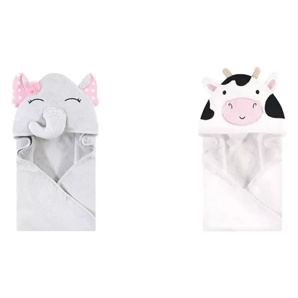 White Dots Pretty Elephant Cow One Size