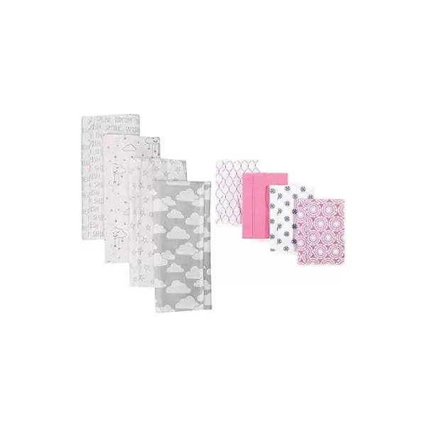 Gray Clouds Medallion One Size