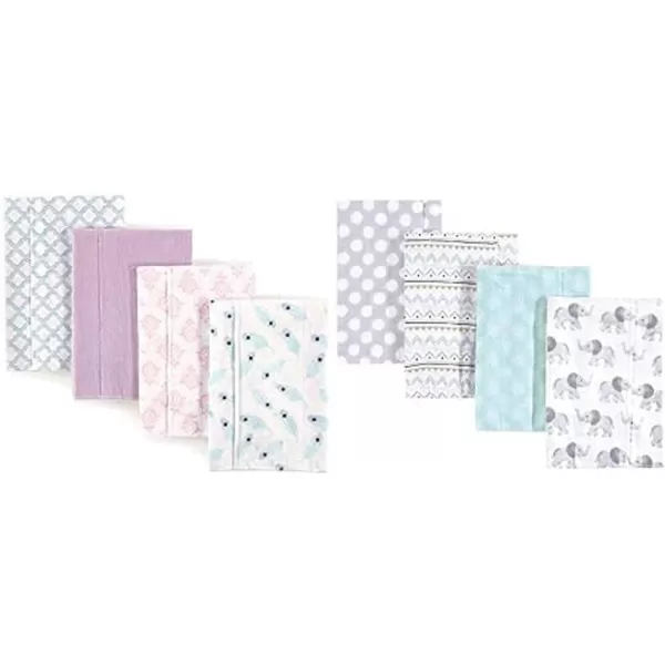 Peacock Feather Gray Elephant One Size