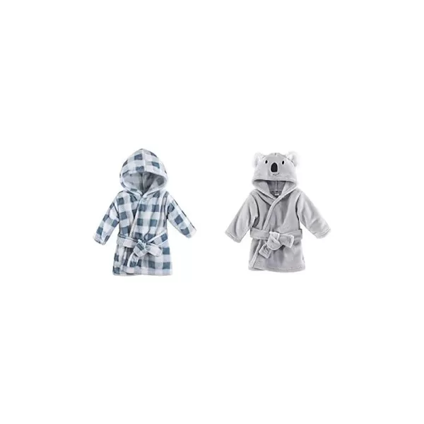 Blue Plaid Koala One Size