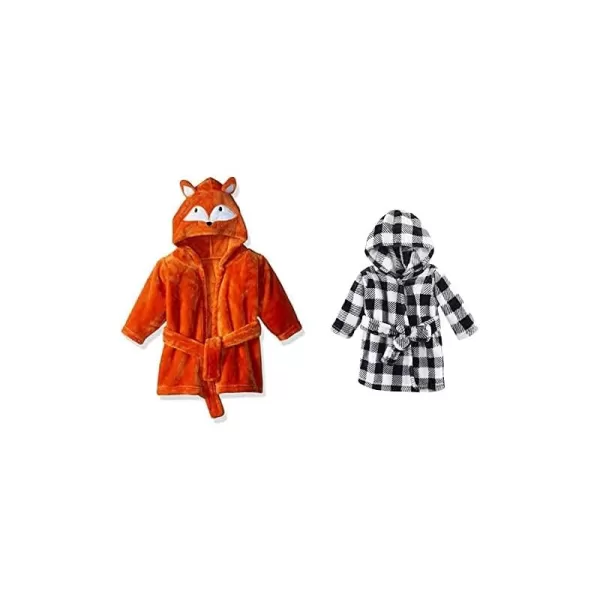 Fox Black Plaid One Size