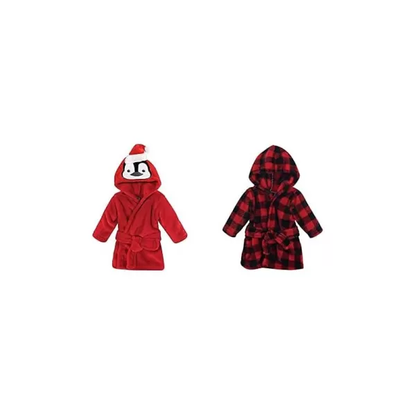 Penguin Red Black Plaid One Size