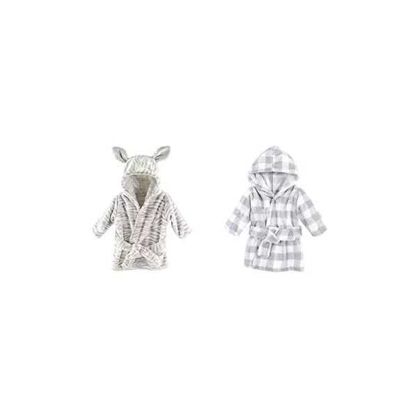 Zebra Gray Plaid One Size