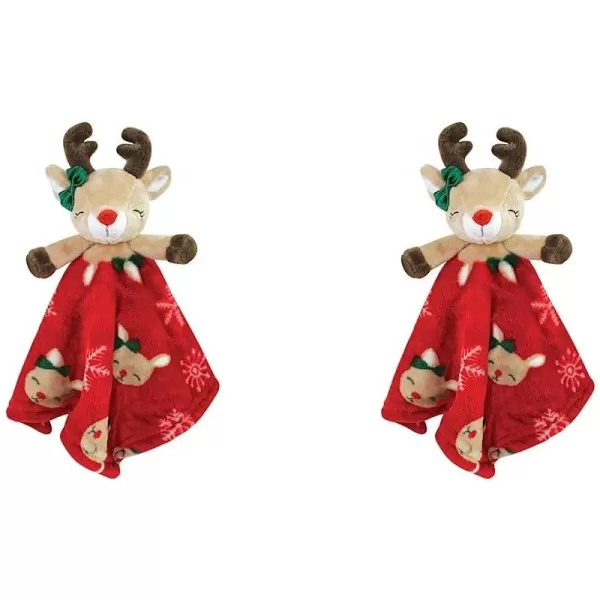 Girl Holiday Reindeer One Size (Pack of 2)