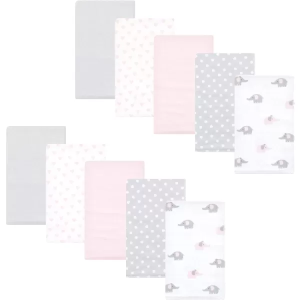 Pink Gray Elephant One Size