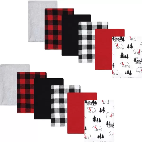 One Size Buffalo Plaid Bear